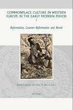 Commonplace Culture in Western Europe in the Early Modern Period I