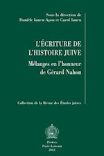 L'Ecriture de L'Histoire Juive