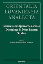 Sources and Approaches Across Disciplines in Near Eastern Studies
