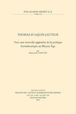 Thomas D'Aquin Lecteur