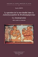 La Question de La Non-Dualite Dans La Jaiminiyasamhita Du Brahmandapurana