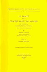 Le Traite de la Grande Vertu de Sagesse de Nagarjuna (Mahaprajnaparamitasastra). Tome III