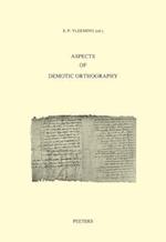 Aspects of Demotic Orthography