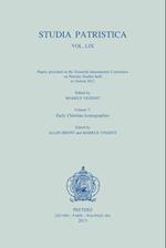 Studia Patristica. Vol. LIX - Papers Presented at the Sixteenth International Conference on Patristic Studies Held in Oxford 2011