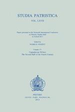 Studia Patristica. Vol. LXVII - Papers Presented at the Sixteenth International Conference on Patristic Studies Held in Oxford 2011