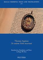 Thomas Aquinas, de Unione Verbi Incarnati