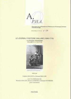 Le Journal D'Antoine Galland (1646-1715)