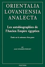 Les Autobiographies de L'Ancien Empire Egyptien
