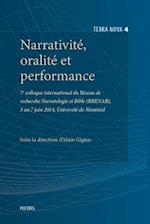 Narrativite, Oralite Et Performance