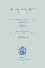 Studia Patristica. Vol. LXXXIX - Papers Presented at the Seventeenth International Conference on Patristic Studies Held in Oxford 2015