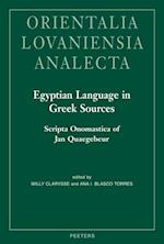 Egyptian Language in Greek Sources