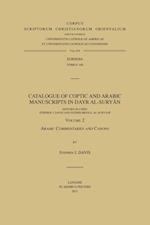 Catalogue of Coptic and Arabic Manuscripts in Dayr al-Suryan. Volume 2