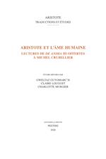 Aristote et l''ame humaine