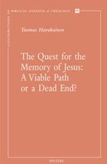 Quest for the Memory of Jesus