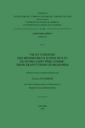 Vie et conduite des Bienheureux Justes-nus et de notre saint Pere Zosime