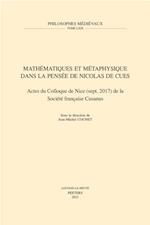 Mathematiques et Metaphysique dans la pensee de Nicolas de Cues