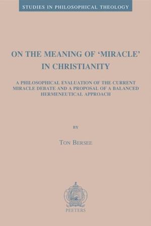 On the Meaning of 'Miracle' in Christianity