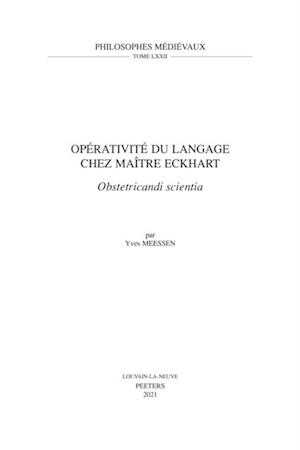 Operativite du langage chez Maitre Eckhart