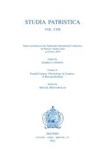Studia Patristica. Vol. CXII - Papers presented at the Eighteenth International Conference on Patristic Studies held in Oxford 2019