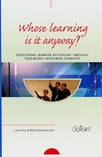 Whose Learning Is It Anyway?