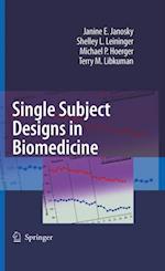 Single Subject Designs in Biomedicine