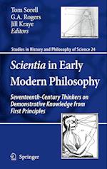 Scientia in Early Modern Philosophy