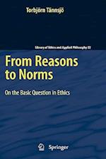 From Reasons to Norms