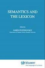 Semantics and the Lexicon