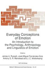 Everyday Conceptions of Emotion