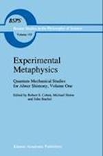 Experimental Metaphysics