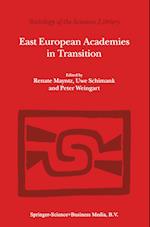 East European Academies in Transition