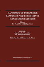 Handbook of Defeasible Reasoning and Uncertainty Management Systems