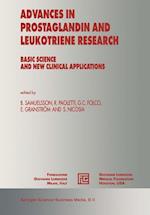 Advances in Prostaglandin and Leukotriene Research