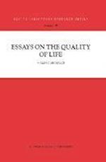 Essays on the Quality of Life