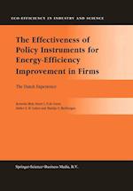 The Effectiveness of Policy Instruments for Energy-Efficiency Improvement in Firms