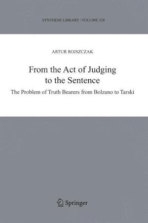 From the Act of Judging to the Sentence