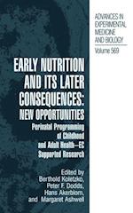Early Nutrition and its Later Consequences: New Opportunities