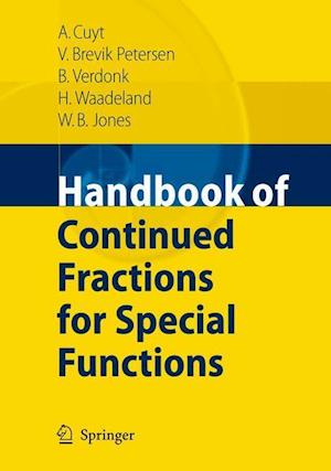 Handbook of Continued Fractions for Special Functions