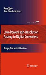 Low-Power High-Resolution Analog to Digital Converters
