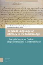 French as Language of Intimacy in the Modern Age