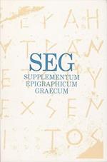 Supplementum Epigraphicum Graecum, Volume 37 Volume XXXVII (1987)
