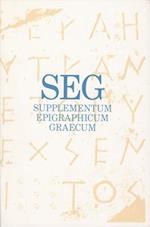 Supplementum Epigraphicum Graecum, Volume XXXIX (1989)