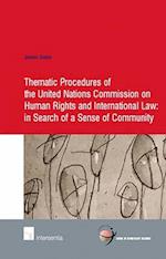 Thematic Procedures of the United Nations Commission on Human Rights and International Law