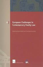 European Challenges in Contemporary Family Law