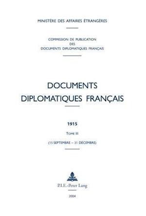 Documents diplomatiques français