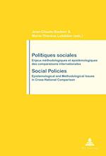 Politiques Sociales / Social Policies