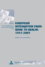 European Integration from Rome to Berlin