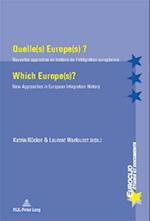Quelle(s) Europe(s) ? / Which Europe(s)?