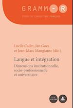 Langue Et Integration