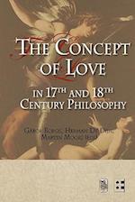The Concept of Love in 17th and 18th Century Philosophy